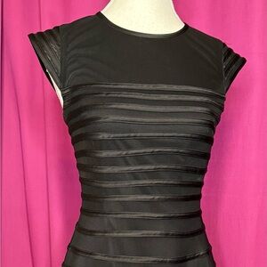 💃🏼💃🏼💃🏼 Betsy and Adam little black dress. EUC. Size 4P.